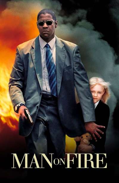 مردی در آتش